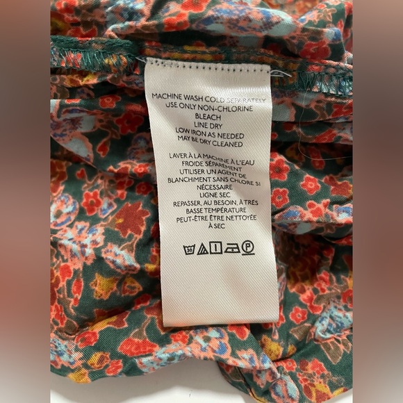 NWT FREE PEOPLE Molly Joe Floral Sundress In Forest Combo , Sz M - Picture 13 of 16